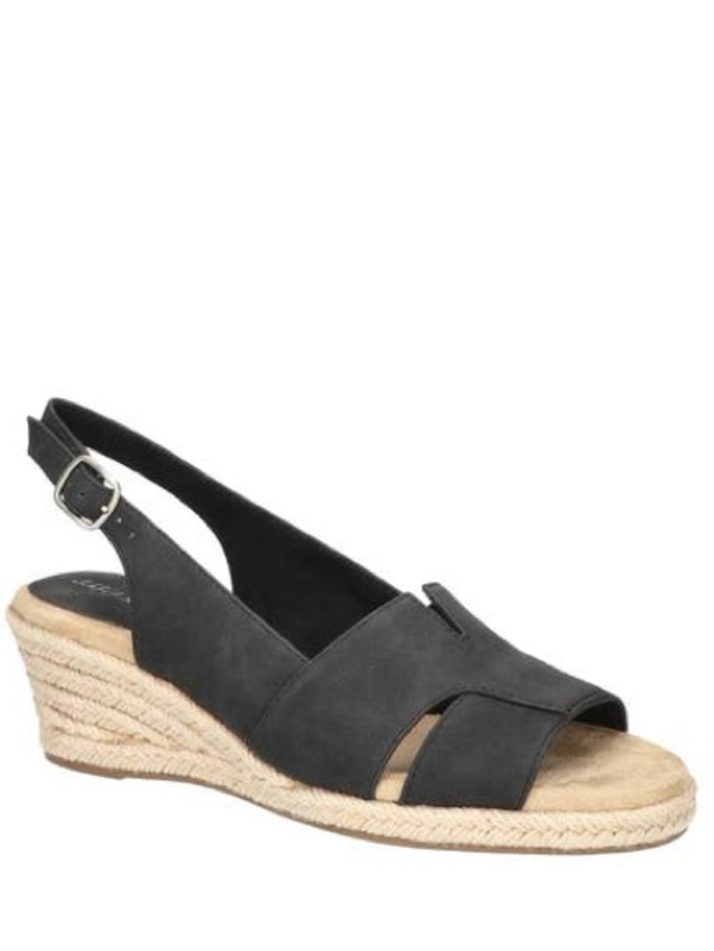 Easy Street Women's Resort Espadrille Wedge Sandals Size 7.5M